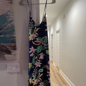 Old navy xl long floral dress!